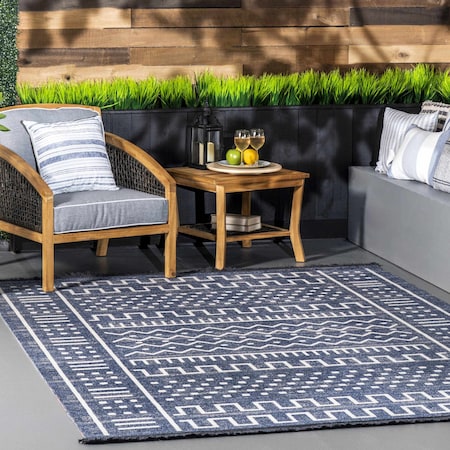 Nuloom Outdoor Tribal Cora Area Rug 4ft x 6ft BDSI04B-406
